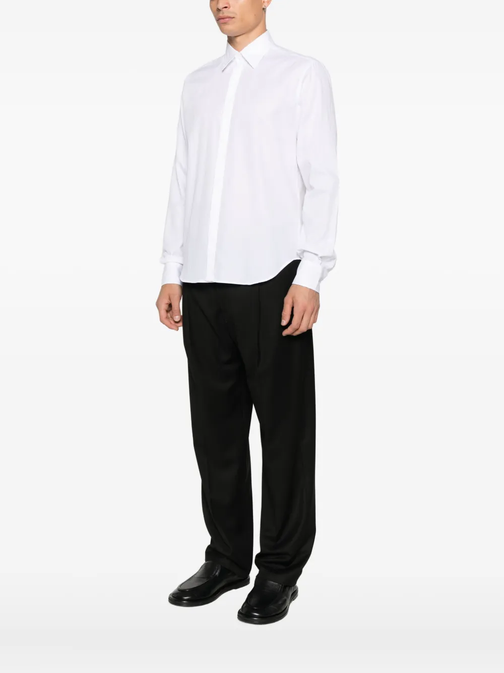 Marsēm Buttoned Shirt In White