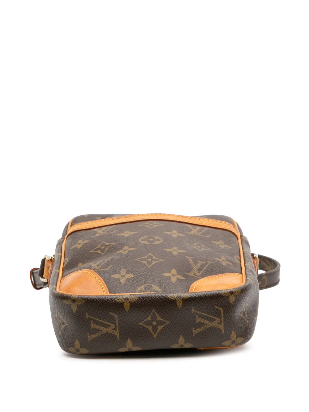Pre-owned Louis Vuitton 2006 Monogram Danube Crossbody Bag In Brown