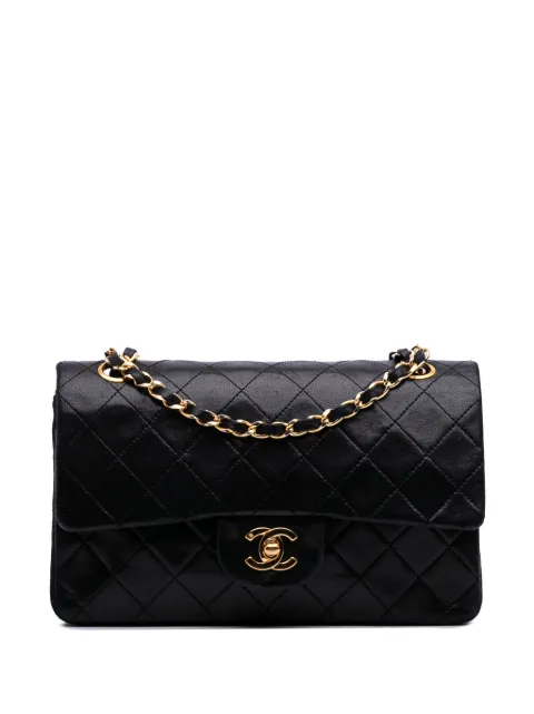 CHANEL Pre-Owned 1989-1991 Small Classic Lambskin Double Flap shoulder bag