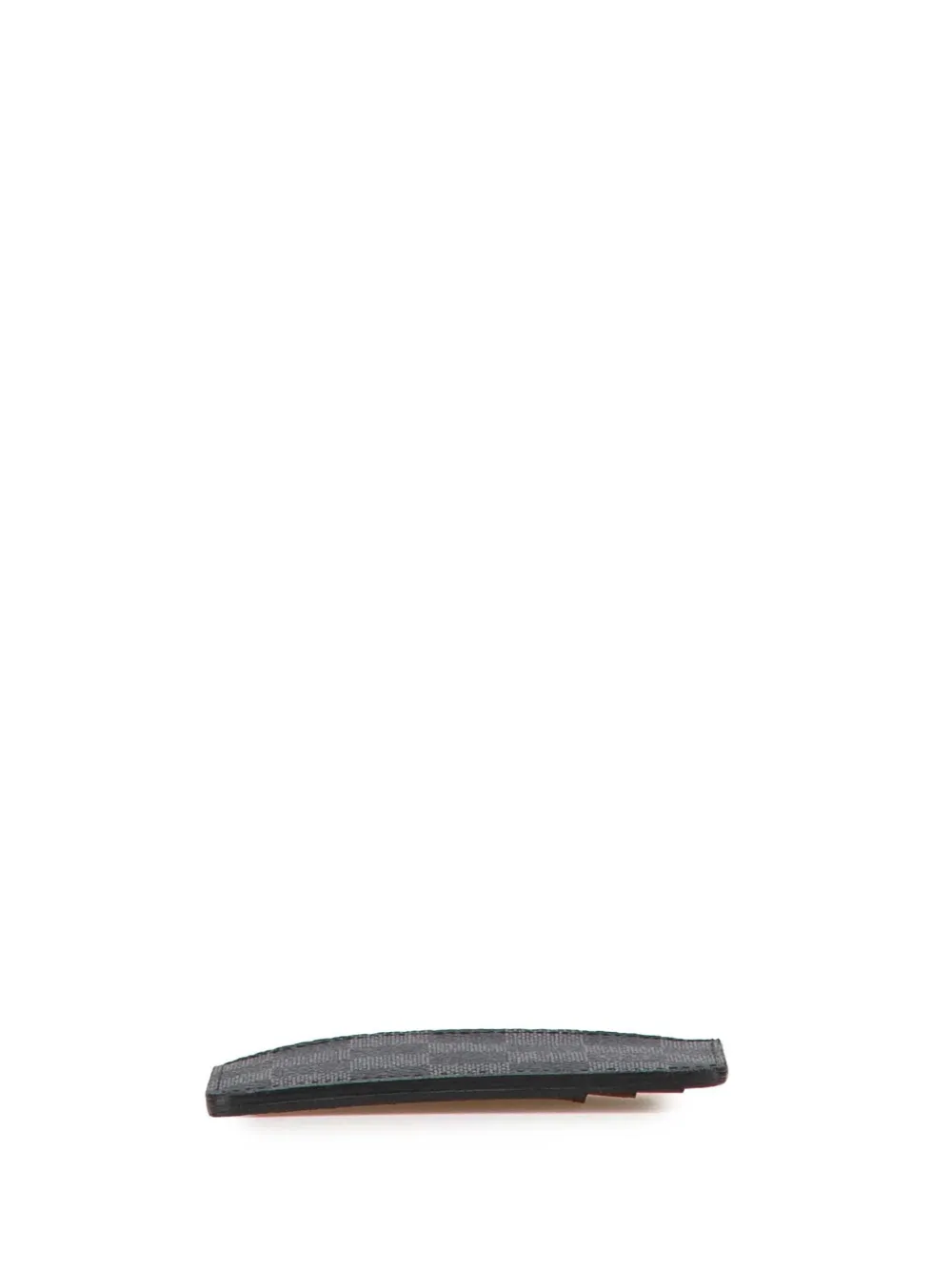 Pre-owned Louis Vuitton 2009 Damier Graphite Card Holder In Black
