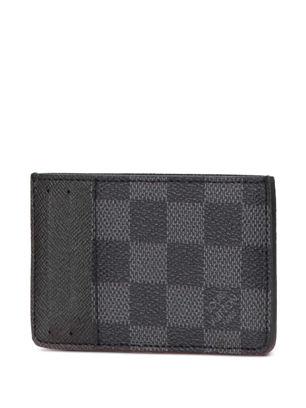 Louis Vuitton Pre-Owned 2009 Damier Graphite card holder | Men | Image 2