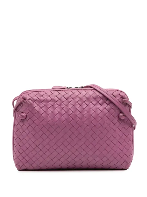 Bottega Veneta Pre-Owned 2012-2025 Nappa Intrecciato Nodini crossbody bag