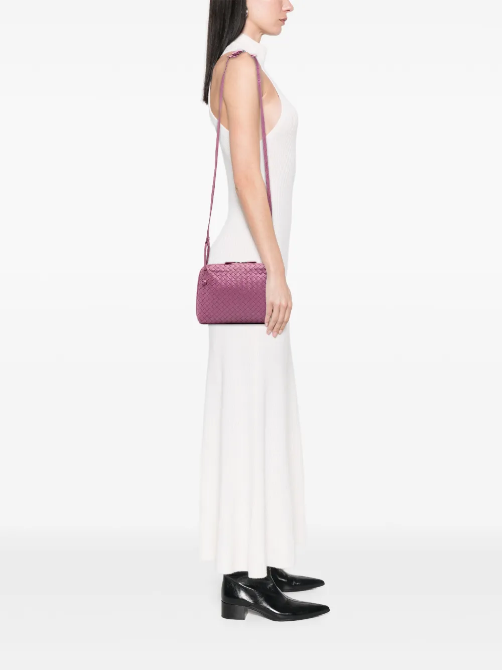 Bottega Veneta Pre-Owned 2012-2025 Nappa Intrecciato Nodini crossbody bag | Pre-Owned | Image 2