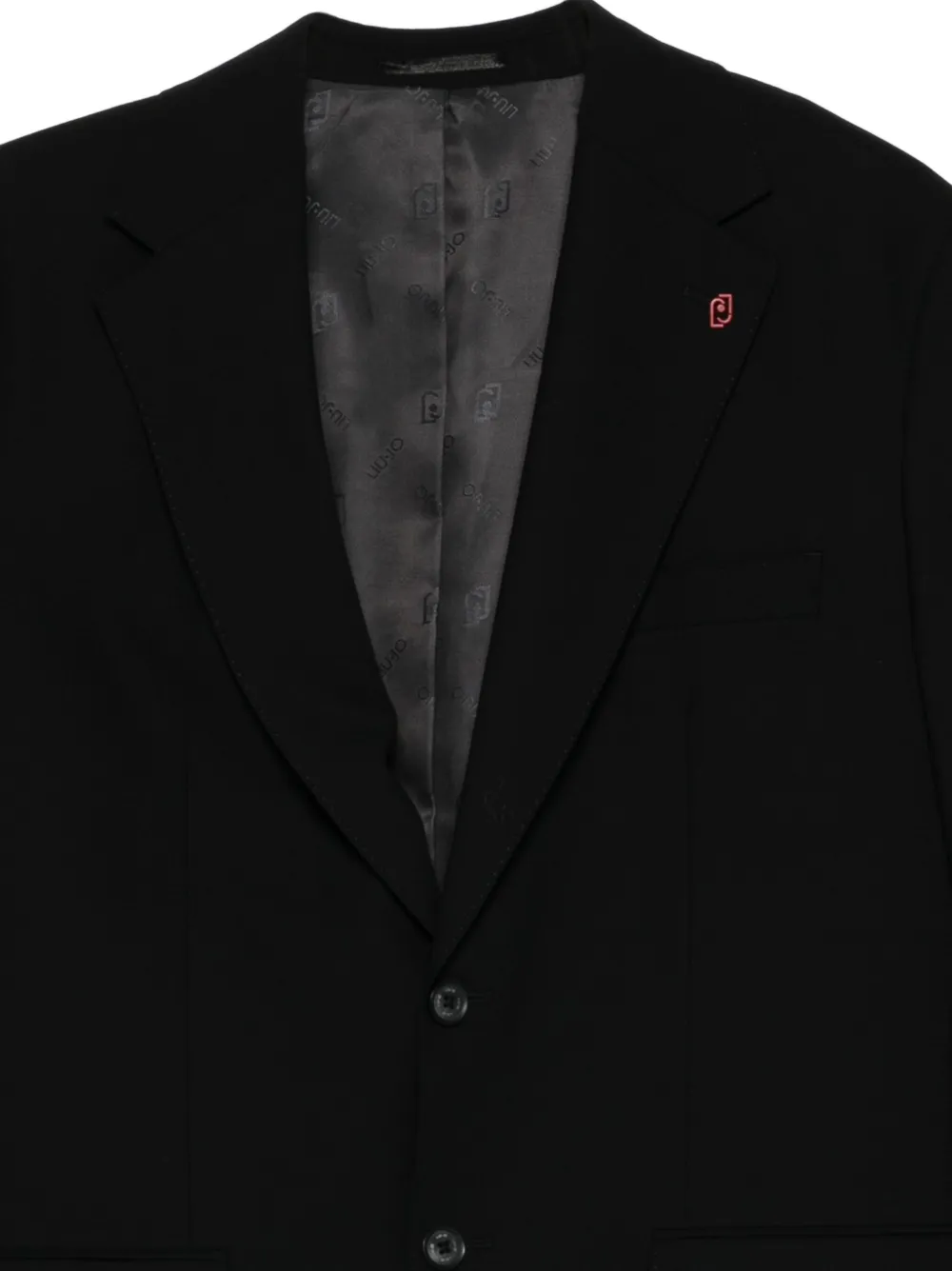 LIU JO Blazer met enkele rij knopen Blauw