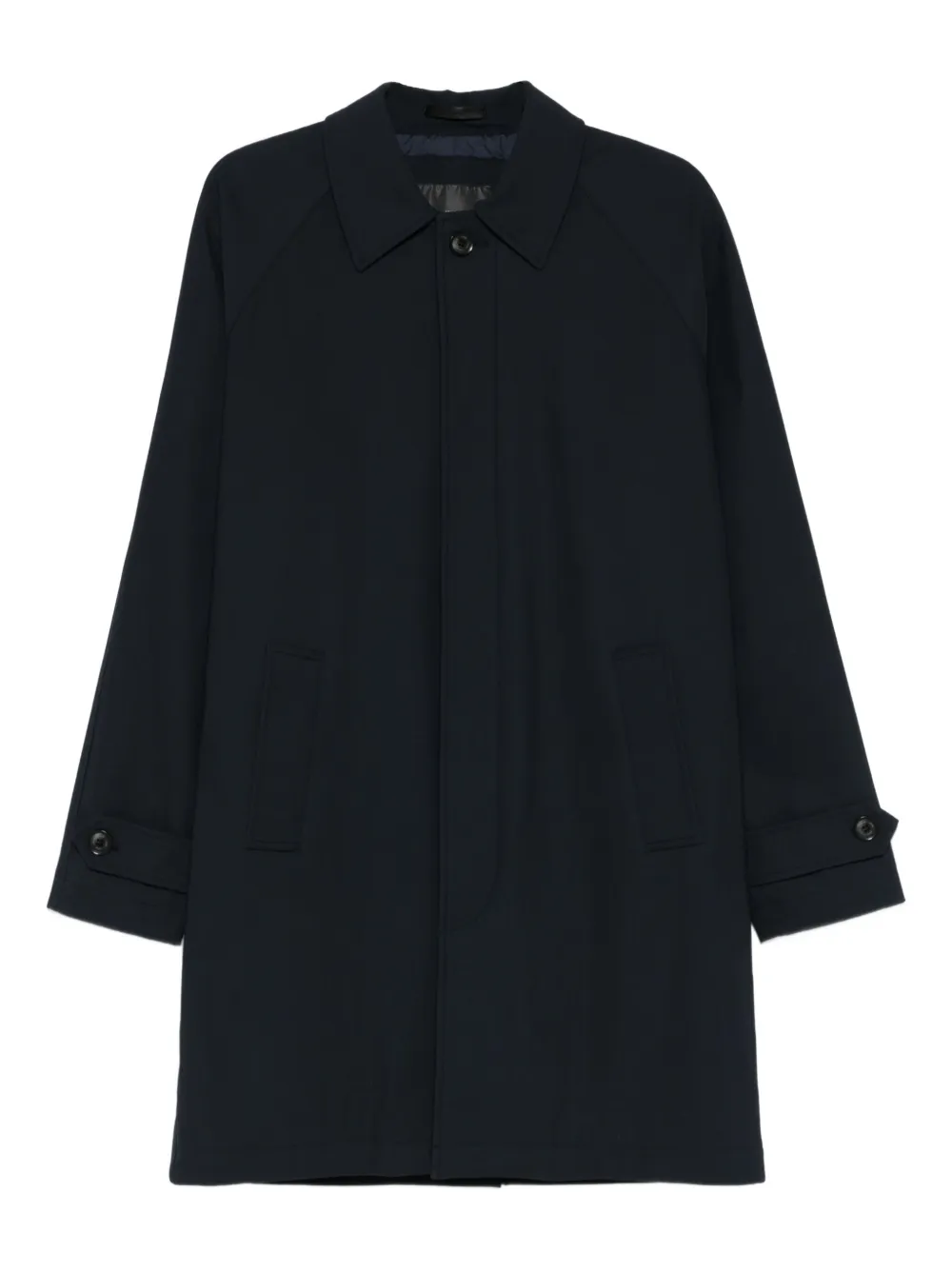 LIU JO point-collar coat | Black | Image 1