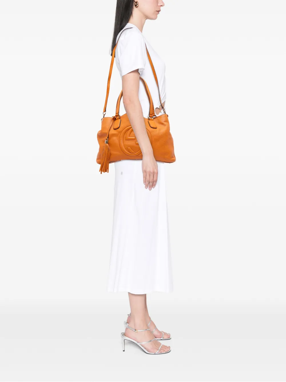 Gucci Pre-Owned 2016-2025 Medium Leather Soho Working satchel | Pre-Owned | Image 2