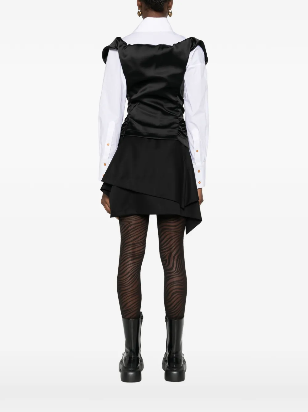 Vivienne Westwood Gedrapeerde top Zwart