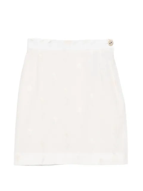 Vivienne Westwood floral mini skirt