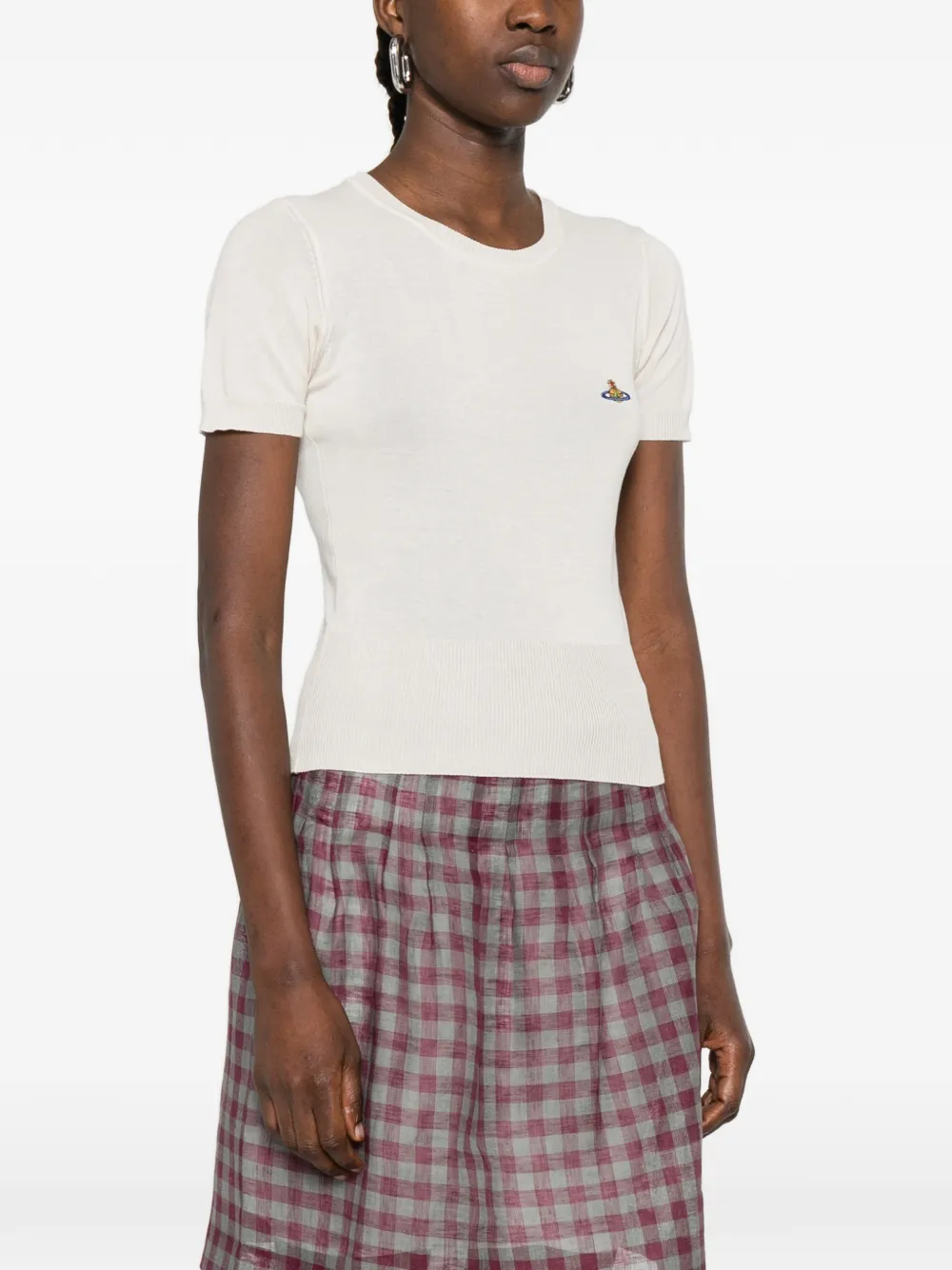 Vivienne Westwood Bea Orb T-shirt Beige