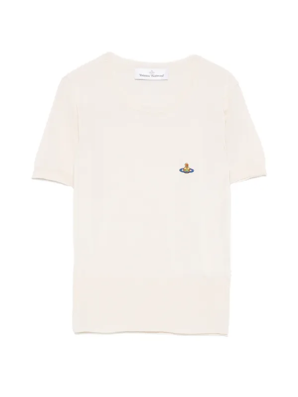 Vivienne Westwood Bea Orb T-shirt in Neutrals