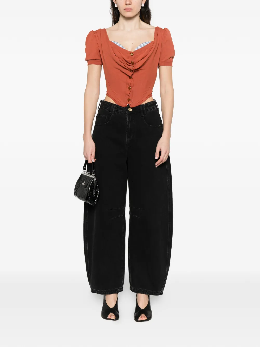 short-sleeve blouse