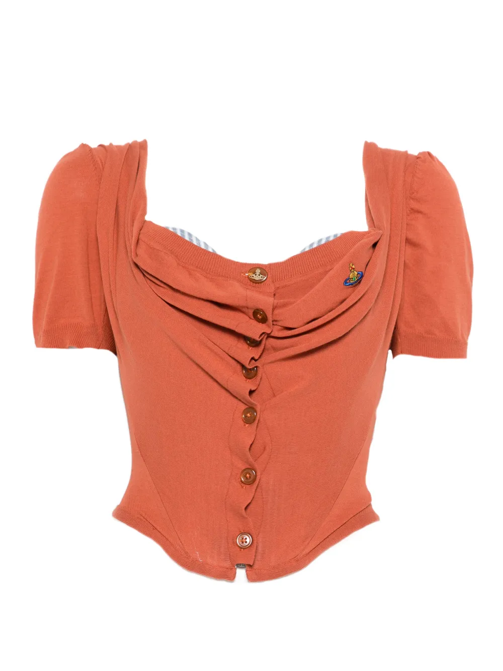 Vivienne Westwood short-sleeve blouse - Arancione