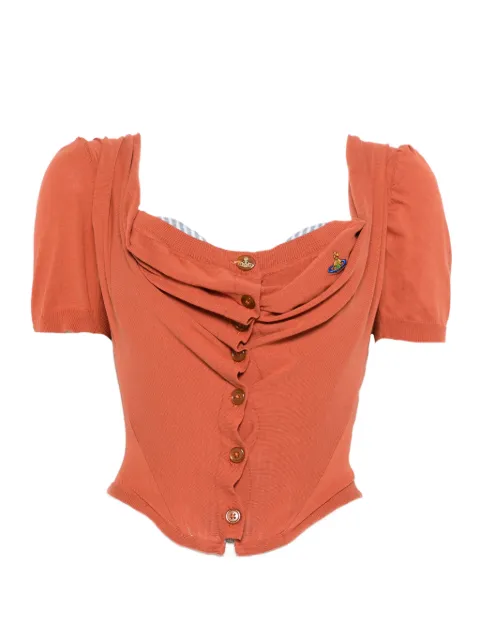 Vivienne Westwood  Bea Corset short-sleeve blouse