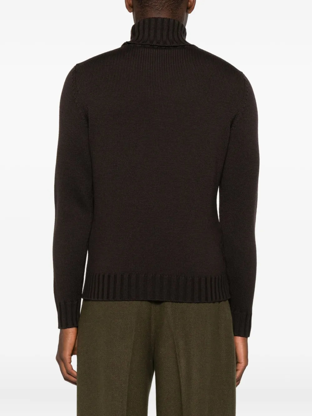 Filippo De Laurentiis Roll-neck Sweater In Black