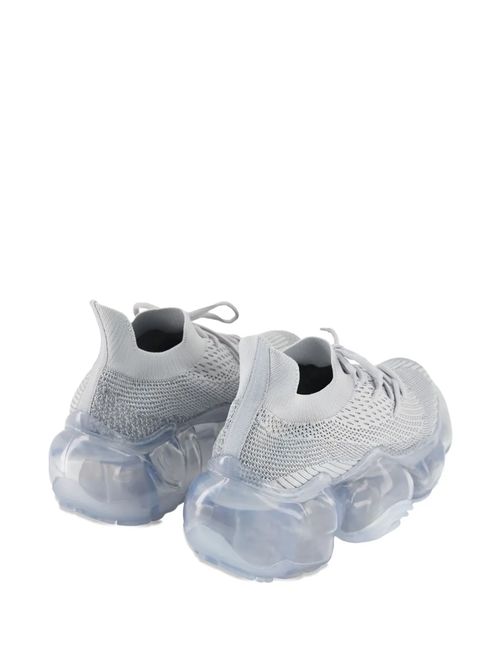 Grounds 70mm Moopie Bubble-sole Sneakers In Gray
