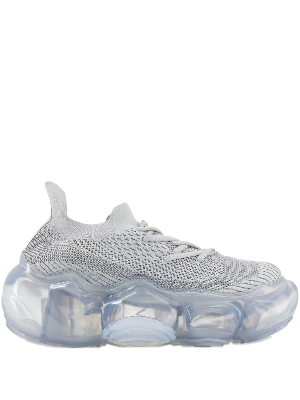 GROUNDS 70mm Moopie bubble-sole sneakers - グレー GROUNDS 70mm Moopie bubble-sole sneakers - グレー