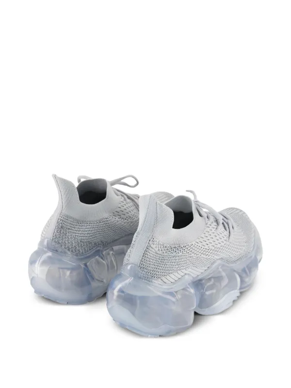 GROUNDS 70mm Moopie bubble-sole Sneakers | Grey | FARFETCH