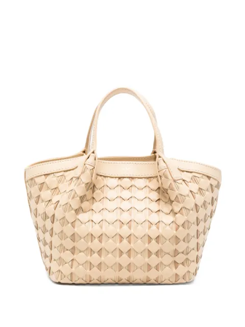 Serapian mini Secret mosaico ribbon tote bag