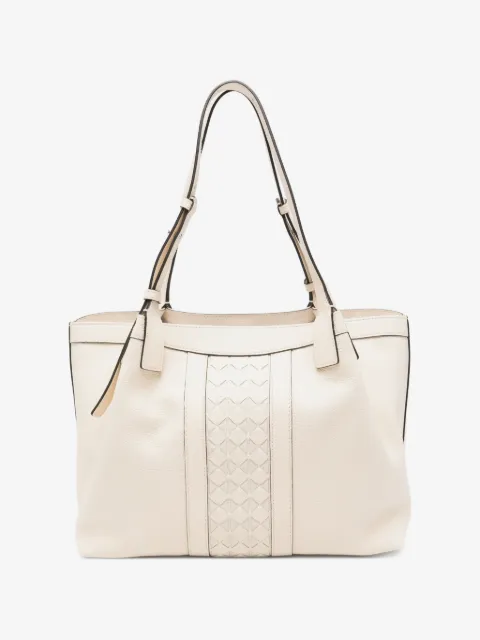Serapian small Mosaico Secret leather tote bag