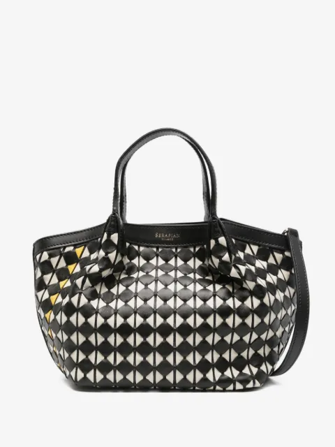Serapian mini Secret mosaico tote bag