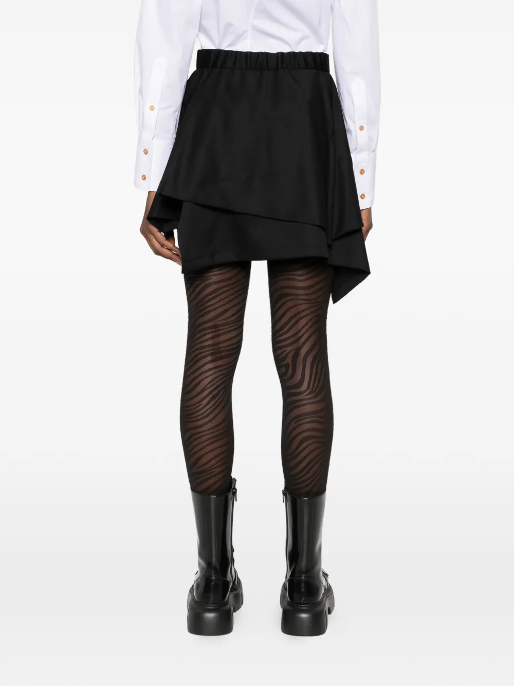 Vivienne Westwood Marta mini-rok met knopen Zwart