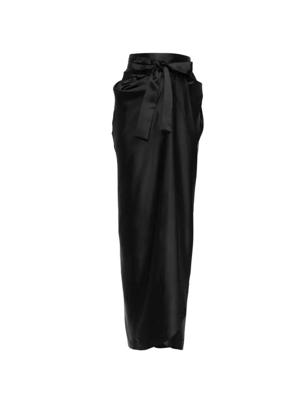 Vivienne Westwood Kendall tie wrap maxi skirt - Nero
