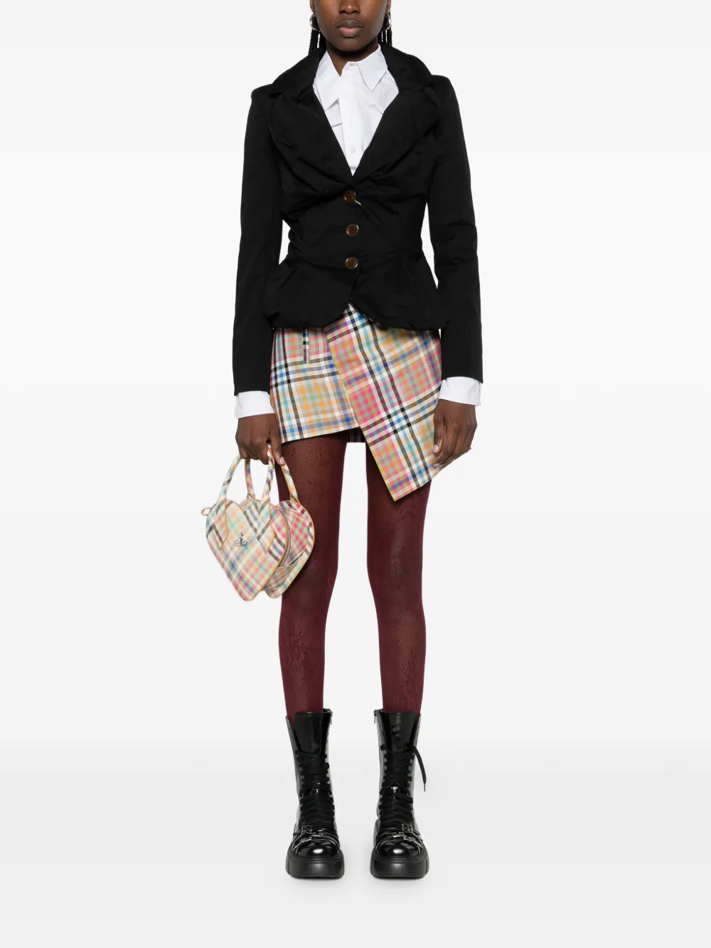 Vivienne Westwood Drunken jack met knoopsluiting Zwart