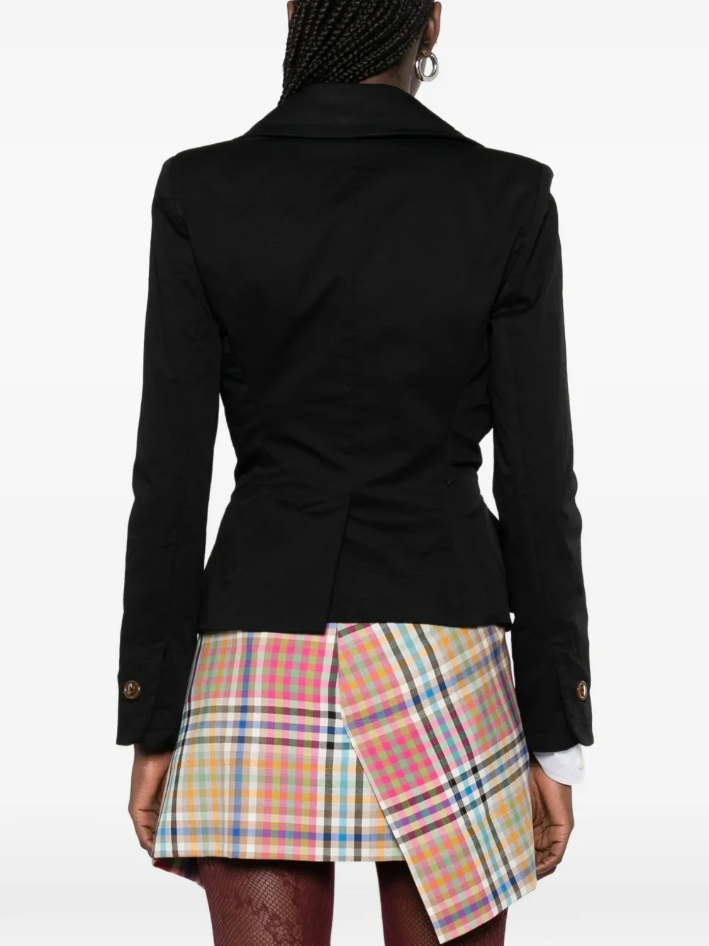 Vivienne Westwood Drunken jack met knoopsluiting Zwart