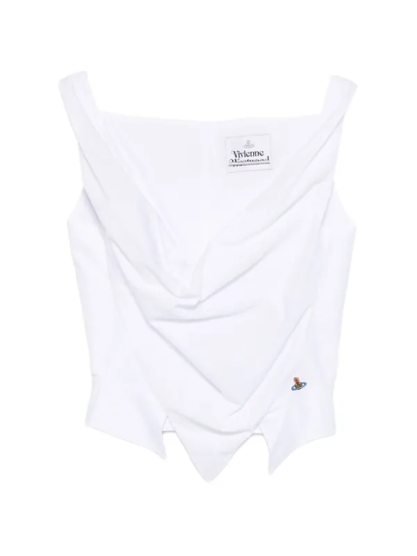 Vivienne Westwood Sunday ノースリーブ トップ | ホワイト | FARFETCH JP