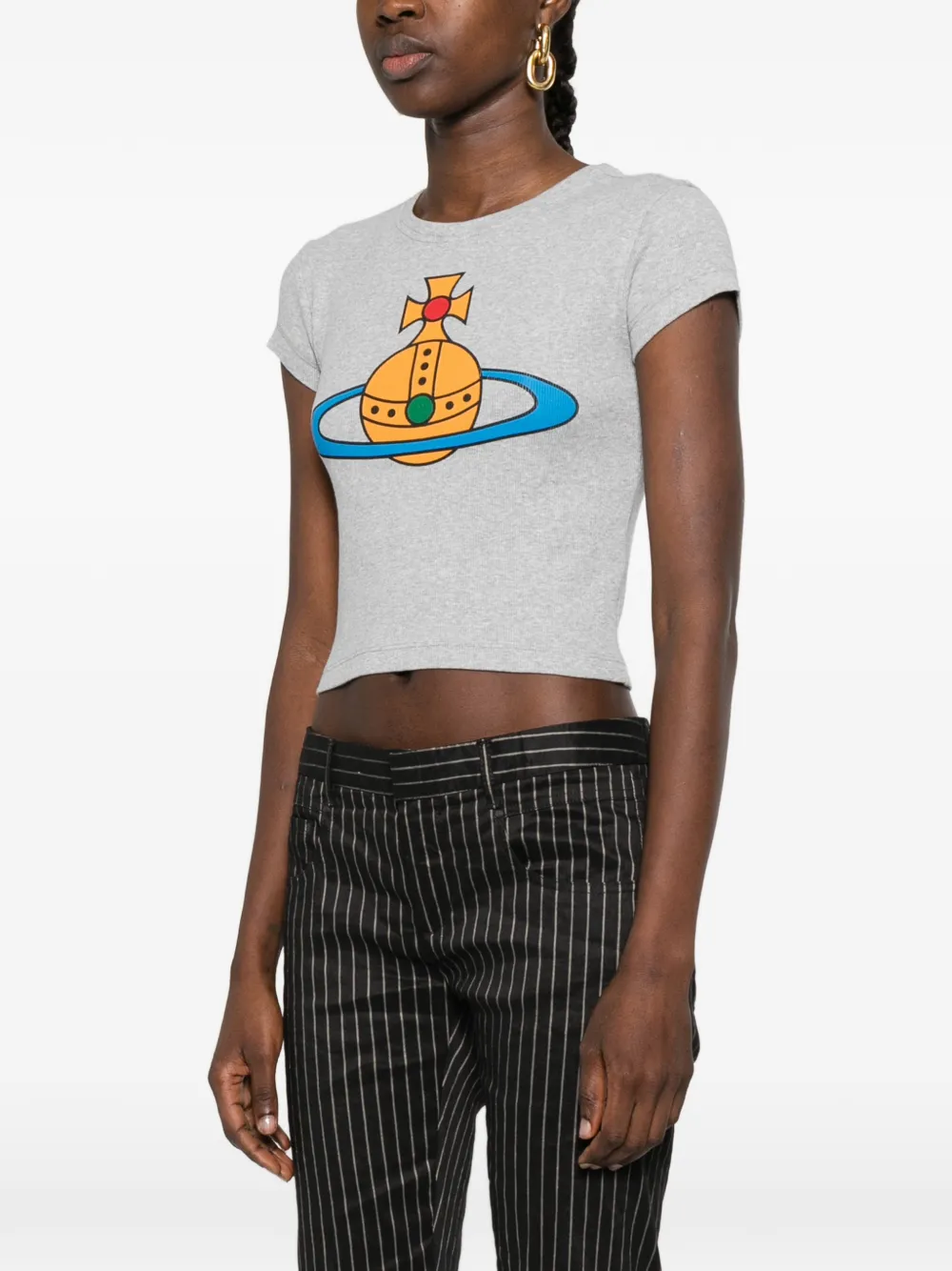Vivienne Westwood Orb Baby Peru T-shirt | Grey | FARFETCH ZA