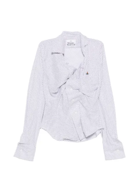 Vivienne Westwood 드렁큰 스트라이프 셔츠