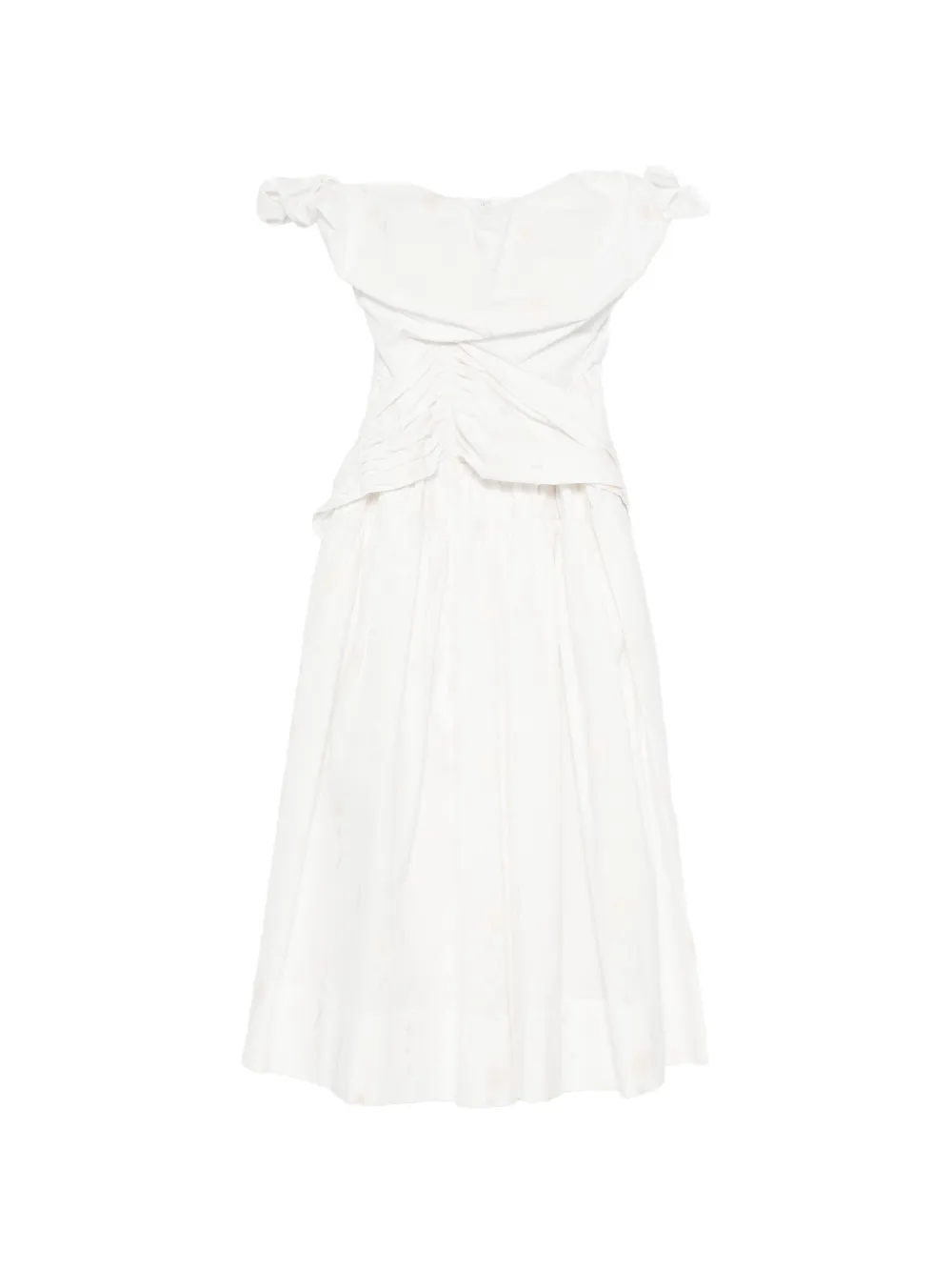 Vivienne Westwood Sunday corset floral-print gown - Weiß