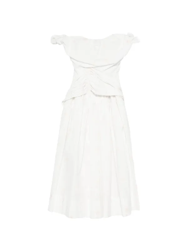 vivienne westwood white corset dress White Vivienne Westwood corset dress