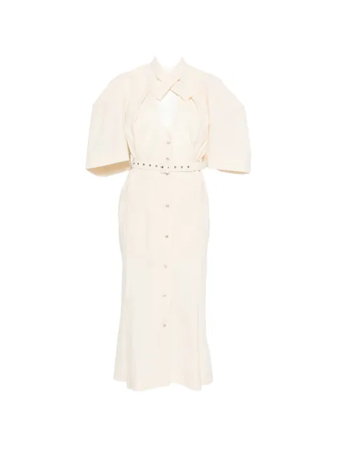 Vivienne Westwood belted loop midi dress