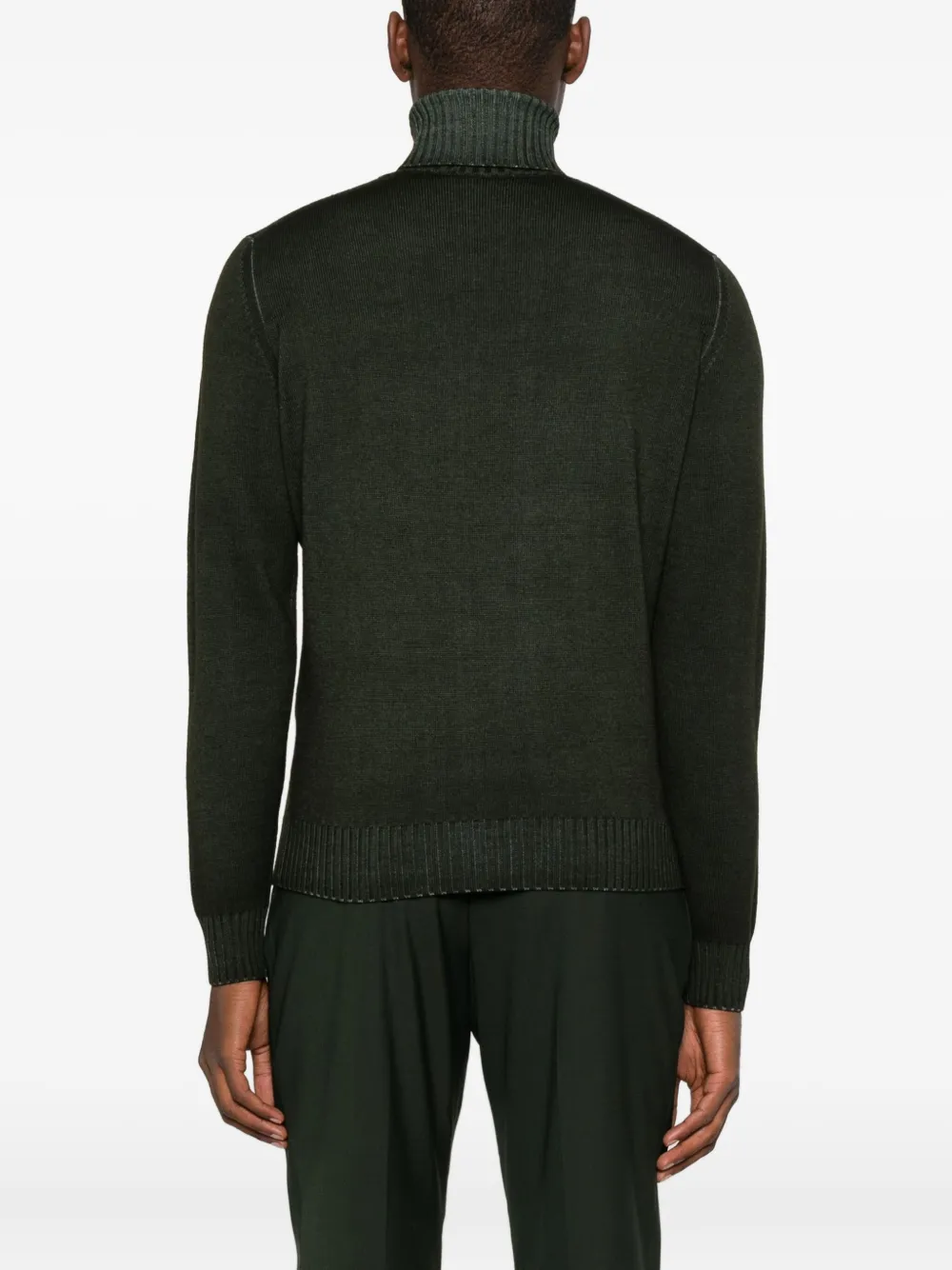 Filippo De Laurentiis Roll-neck Sweater In Green