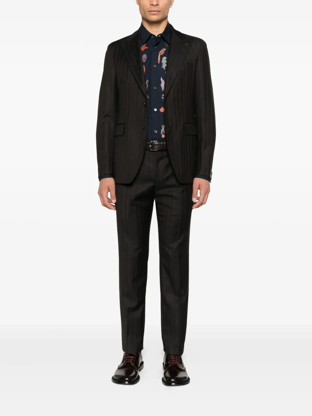 PS Paul Smith Little Beasts overhemd - Blauw