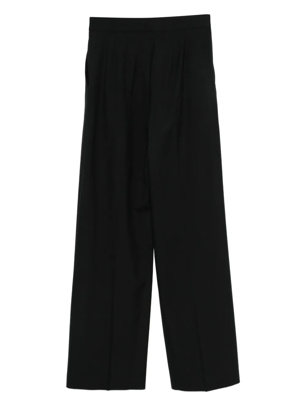 PS Paul Smith Wollen broek met verborgen sluiting - Zwart