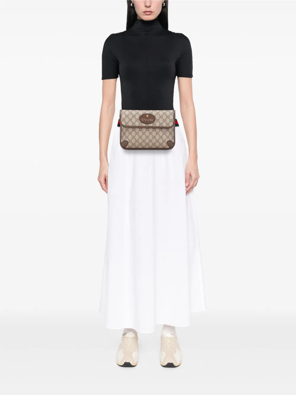 Gucci Pre-Owned 2016-2025 GG Supreme Web Neo Vintage belt bag | Pre-Owned | Image 2