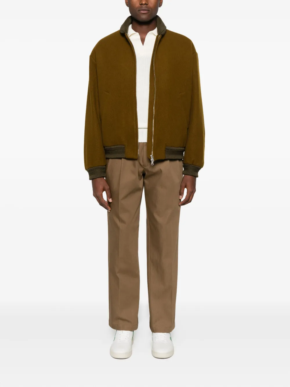 Filippo De Laurentiis polo-collar sweater | Knitted Sweaters | Image 2
