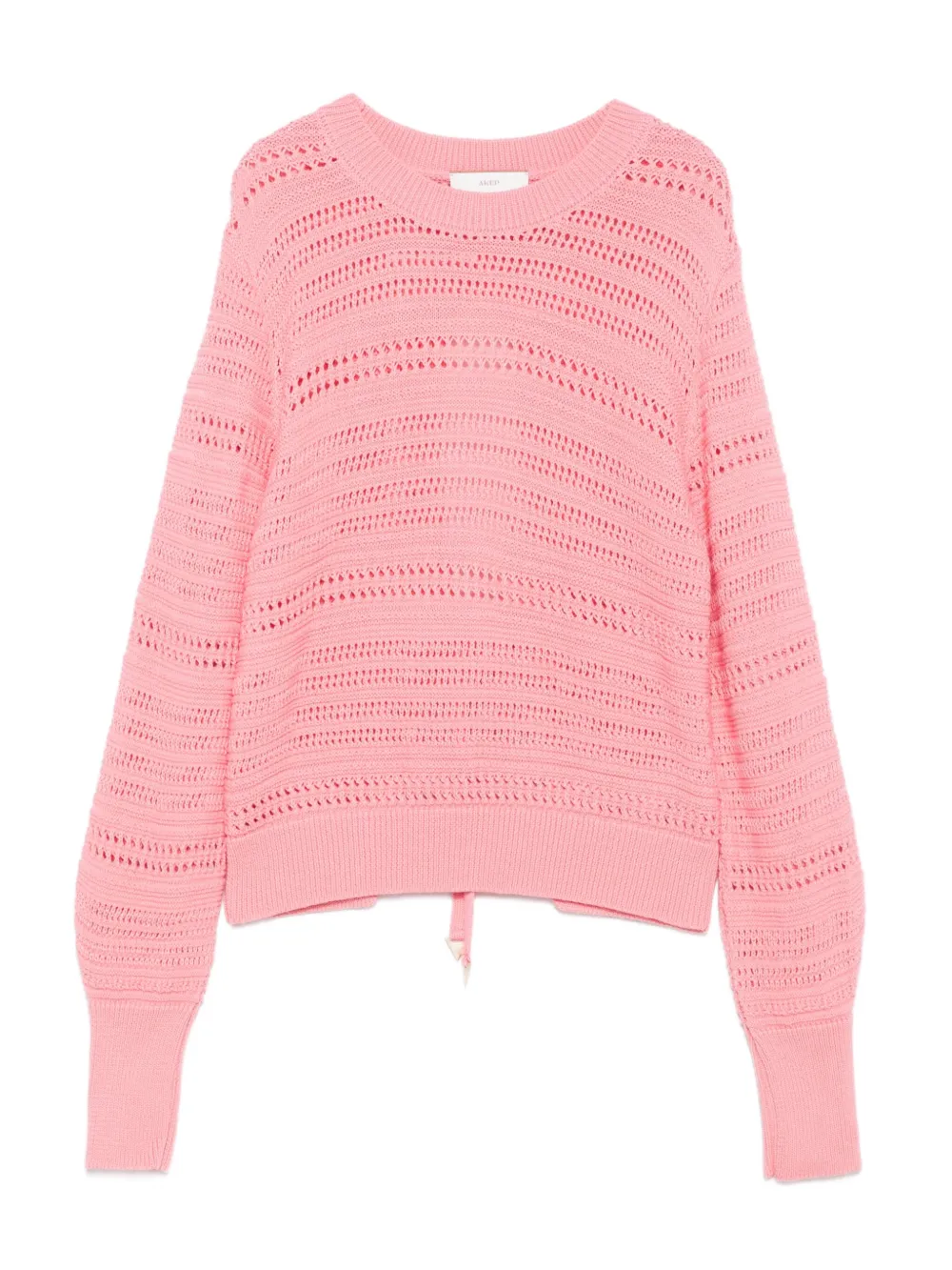 Akep open-knit sweater | Pink | Image 1