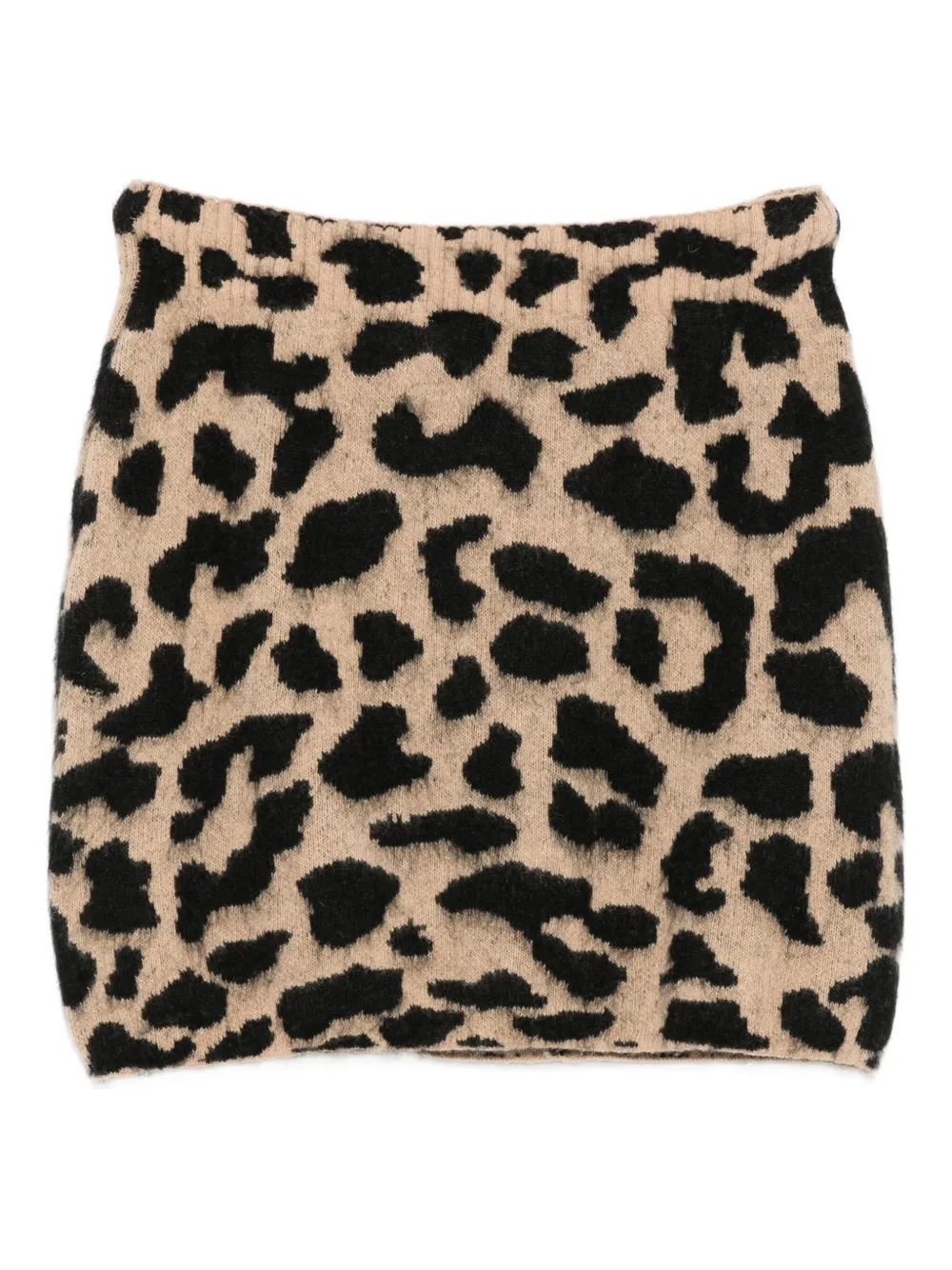 Akep Mini-rok met patroon - Beige