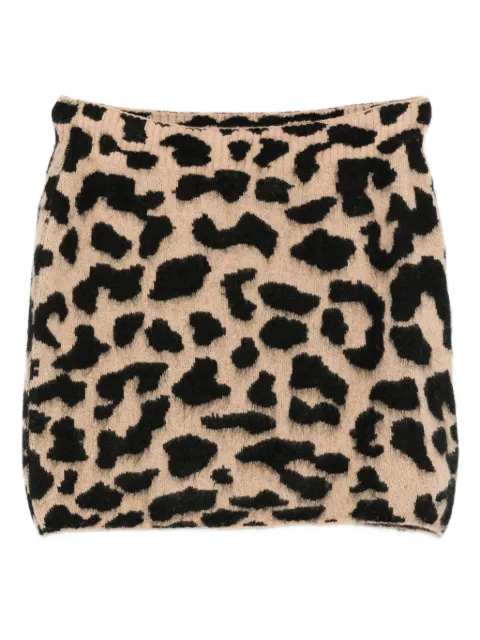Akep patterned mini skirt
