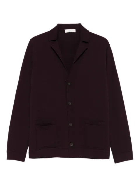 LUIGI GENTILE notched-collar cardigan