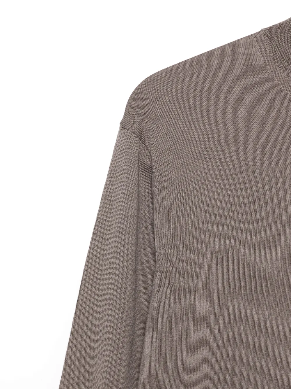 Low Brand Fijngebreide top Bruin