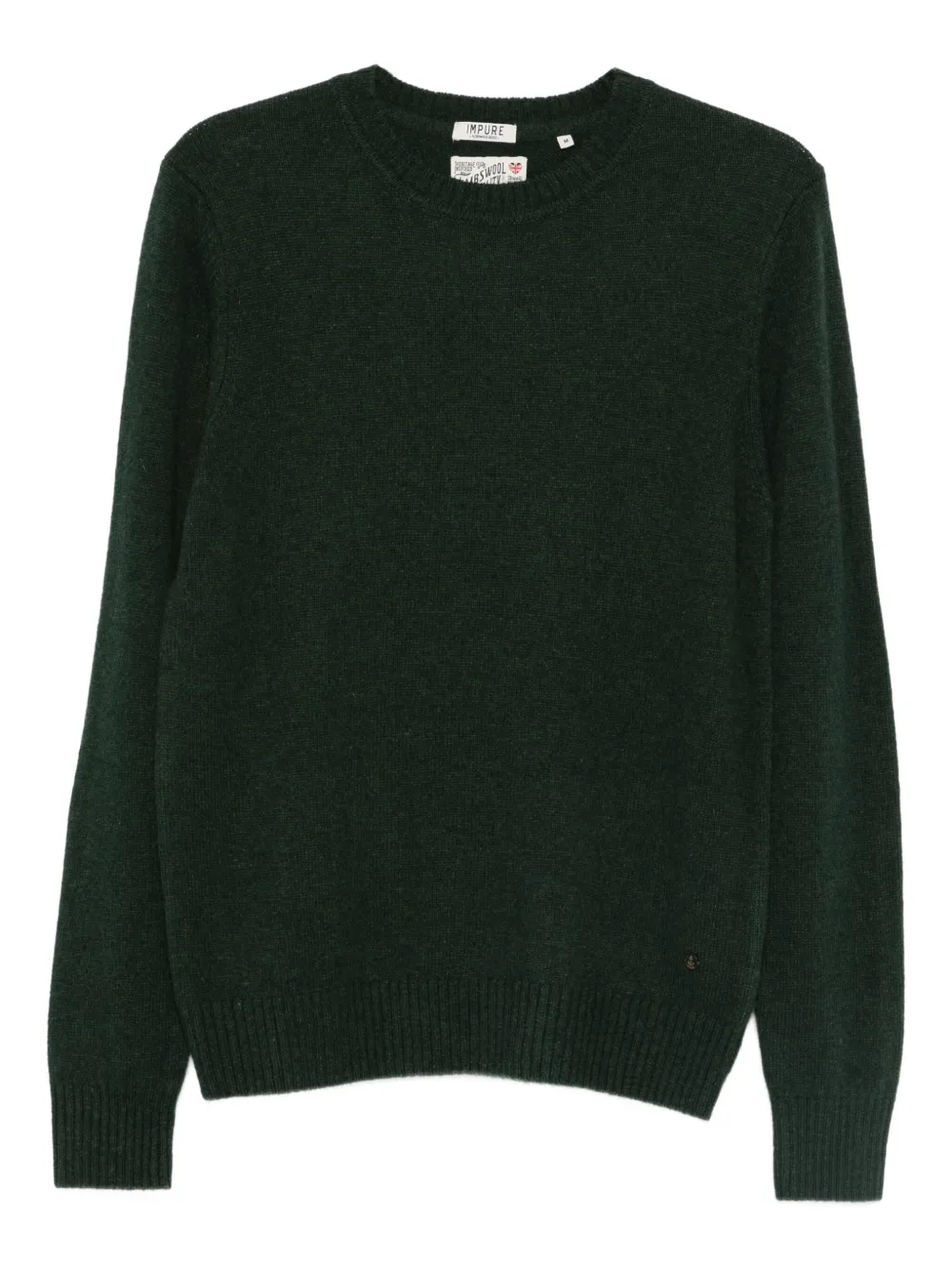 Impure Charlie crew-neck sweater | Green | Image 1