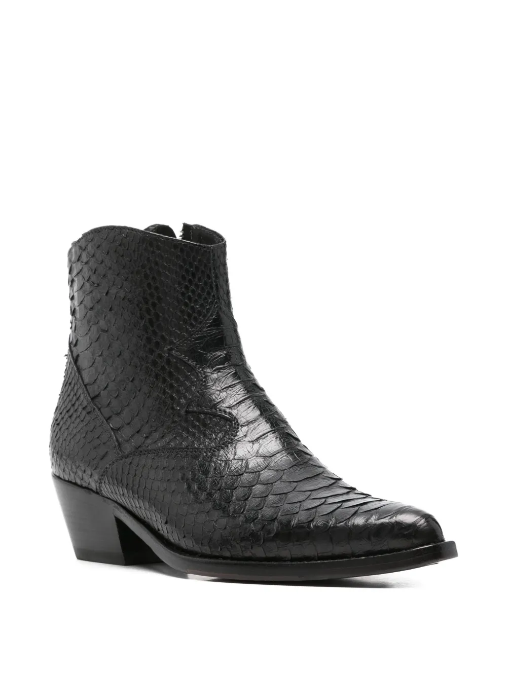 LA BOTTEGA DI LISA snakeskin-embossed boots | Ankle Boots | Image 2