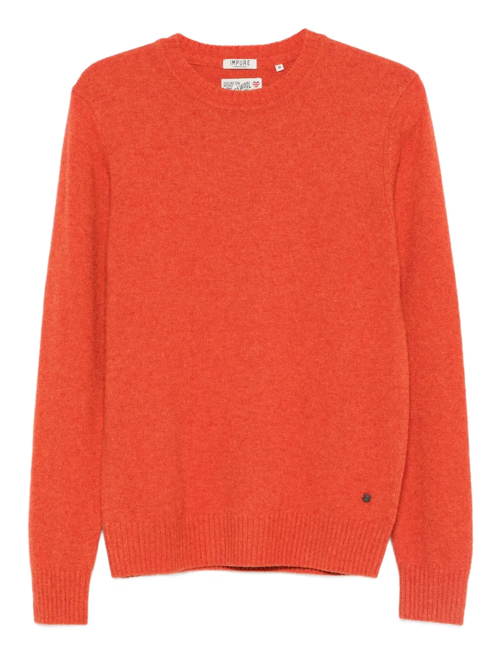 Impure Charlie crew-neck sweater | Orange | Image 1