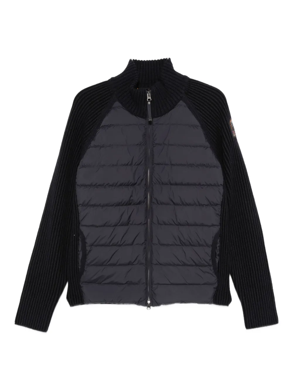 Parajumpers ribbed panelled jacket | Blue | Image 1