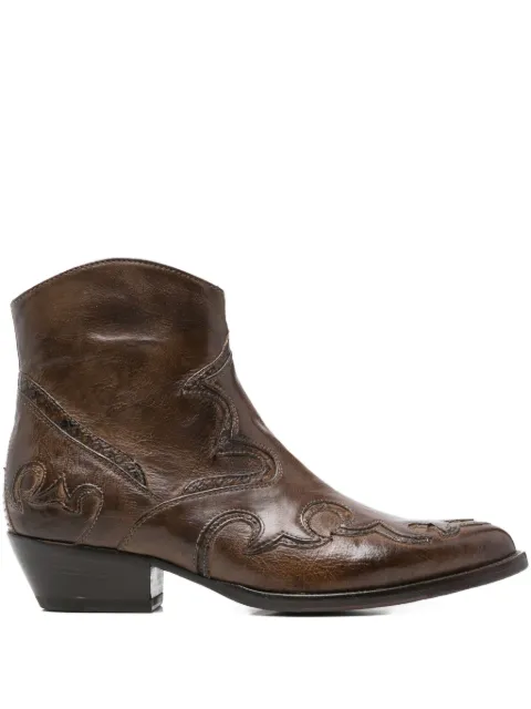 LA BOTTEGA DI LISA embroidered boots