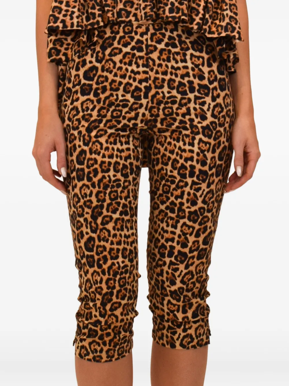 Shreya Stretch Capri Pants